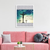 Jezus Christus Stretted Canvas Print Canvas (Insitu (Woonkamer))