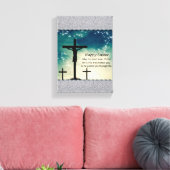 Jezus Christus Stretted Canvas Print Canvas (Insitu (Woonkamer))