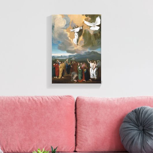Jezus Christus Stretted Canvas Print Canvas (Insitu (Woonkamer))