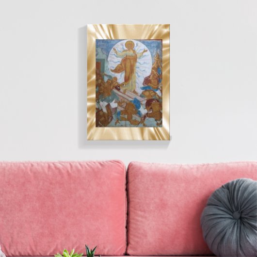 Jezus Christus Stretted Canvas Print Canvas (Insitu (Woonkamer))