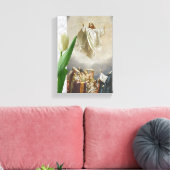 Jezus Christus Stretted Canvas Print Canvas (Insitu (Woonkamer))