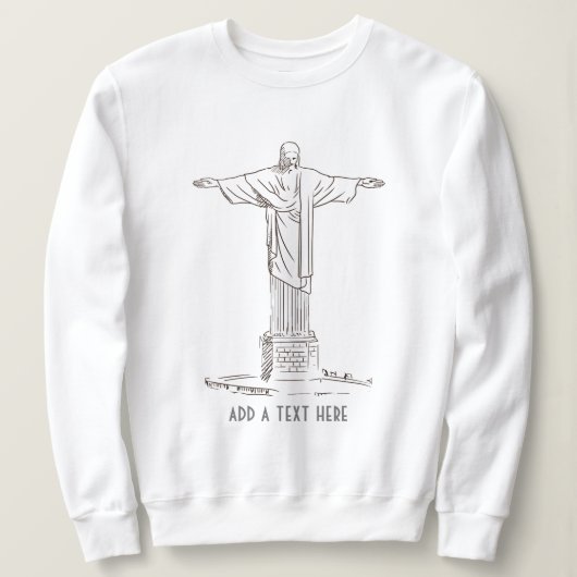 Jezus Christus Sweatshirt (Design voorkant)