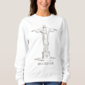 Jezus Christus Sweatshirt (Voorkant)