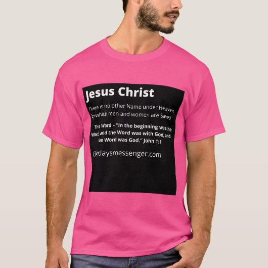 Jezus Christus T-shirt (Voorkant)