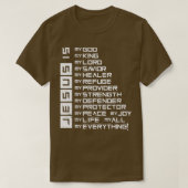 Jezus Christus T-shirt (Design voorkant)
