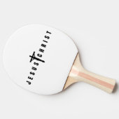 Jezus Christus Tafeltennisbatje (Zijkant)