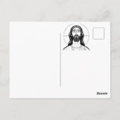 Jezus Christus Thunder_Cove Briefkaart (Achterkant)