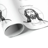 Jezus Christus Thunder_Cove Cadeaupapier (Rol Hoek)