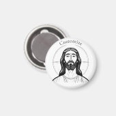 Jezus Christus Thunder_Cove Magneet (Voorkant / Achterkant)