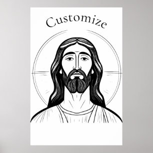 Jezus Christus Thunder_Cove Poster