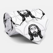 Jezus Christus Thunder_Cove Stropdas (Opgerold)