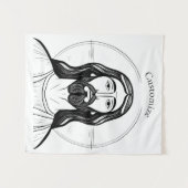 Jezus Christus Thunder_Cove Wandkleed (Voorkant (horizontaal))