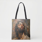 Jezus Christus Tote Bag (Voorkant)
