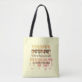 Jezus Christus Tote Bag (Voorkant)