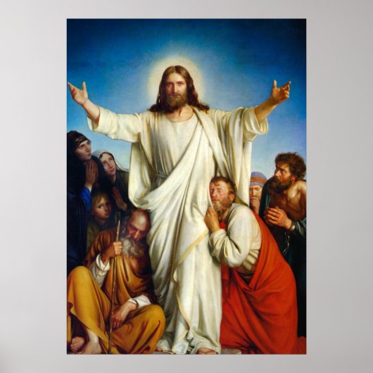 Jezus Christus troost Poster (Voorkant)