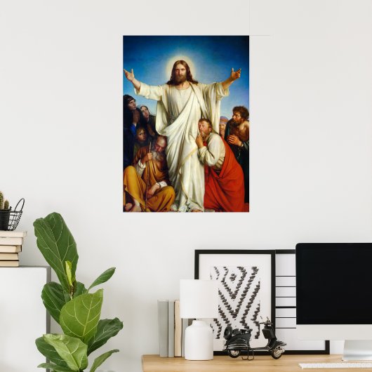 Jezus Christus troost Poster (Thuiskantoor)