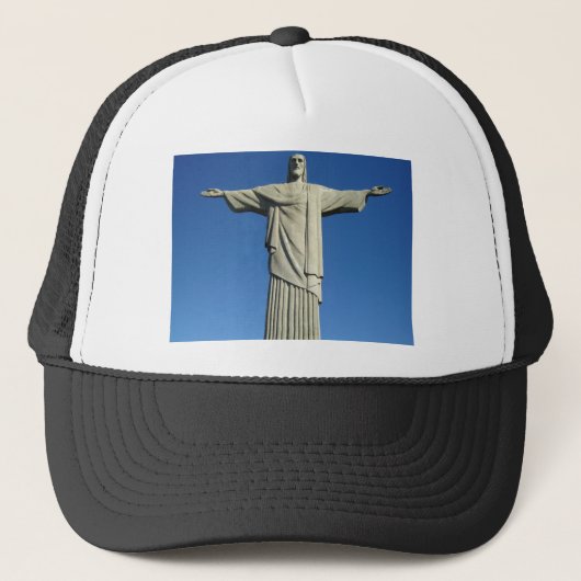Jezus Christus Trucker Pet (Voorkant)