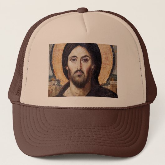Jezus Christus Trucker Pet (Voorkant)