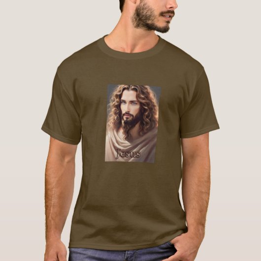 Jezus Christus unisex t-shirts (Voorkant)