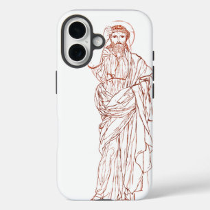 Jezus Christus van Nazareth Zoon van God iPhone 16 Hoesje