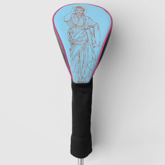 Jezus Christus van Nazareth Zoon van God Golfheadcover (Voorkant)