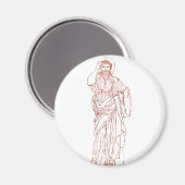 Jezus Christus van Nazareth Zoon van God Magneet (Voorkant / Achterkant)