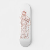 Jezus Christus van Nazareth Zoon van God Persoonlijk Skateboard (Voorkant)