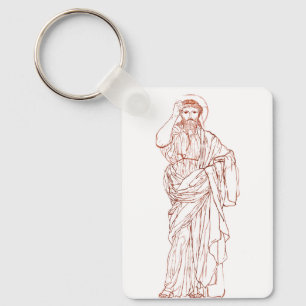 Jezus Christus van Nazareth Zoon van God Sleutelhanger