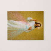 Jezus Christus verleidt onze Heer tot de Savior ka Legpuzzel (Horizontaal)