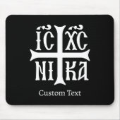 Jezus Christus verovert embleem Muismat (Voorkant)