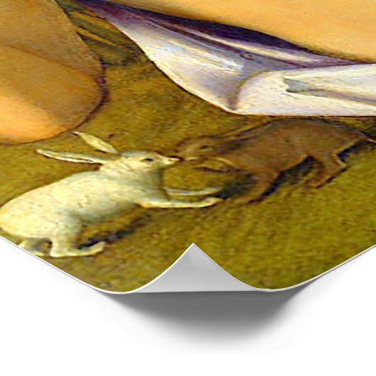 Jezus Christus Verzegelde Poster A (Hoek)