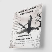 Jezus Christus Vierkante Klok (Hoek)