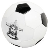 Jezus Christus Voetbal (Drie kwart)
