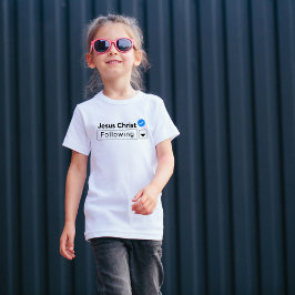 Jezus Christus volgens Bijbelgeloof T-shirt