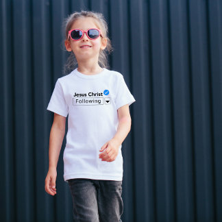 Jezus Christus volgens Bijbelgeloof T-shirt