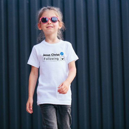 Jezus Christus volgens Bijbelgeloof T-shirt