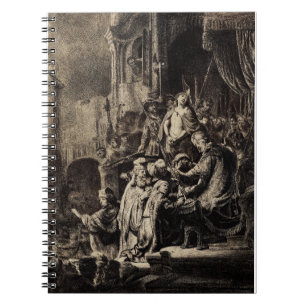 Jezus Christus voor Pilatus Notitieboek