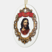Jezus Christus Vredesornament Keramisch Ornament (Links)