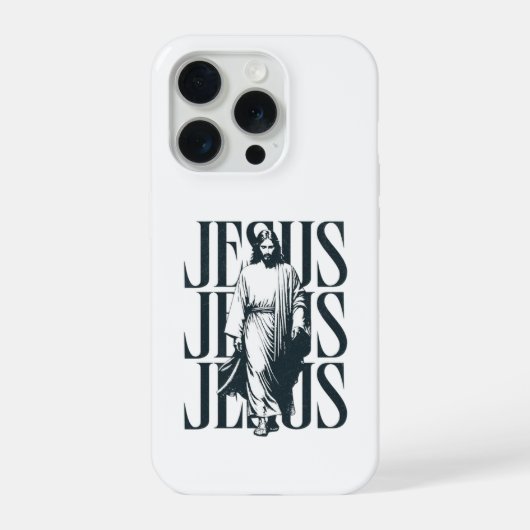 Jezus Christus Wandelend iPhone Hoesje (Achterkant)