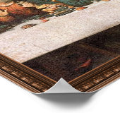 Jezus Christus wanneer eten we? - Funny last Suppe Poster (Hoek)