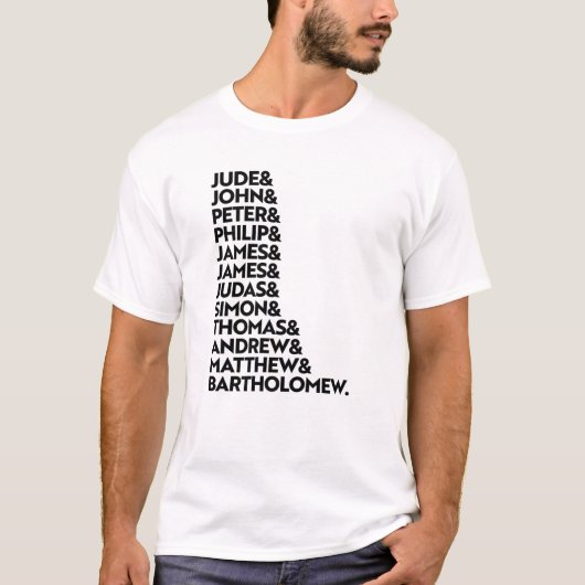 Jezus Christus weigert Bijbelse Christelijke cadea T-shirt (Voorkant)