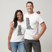 Jezus Christus weigert Bijbelse Christelijke cadea T-shirt (Unisex)
