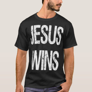 Jezus Christus wint Christelijke predikant Gift No T-shirt