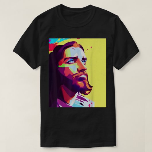 Jezus Christus wordt Christelijk T-shirt (Design voorkant)