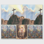 Jezus Christus Wrapping Paper Cadeaupapier (Vlak)