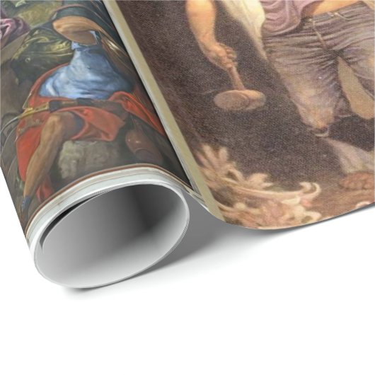 Jezus Christus Wrapping Paper Cadeaupapier (Rol Hoek)