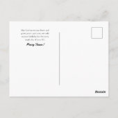 Jezus Christus Zakdoek Orthodoxe verjaardag Briefkaart (Achterkant)