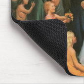 Jezus Christus zegent kinderen, Vintage Religie Muismat (Hoek)