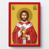 Jezus Christus zoon van God Fotoplaat (voorkant)