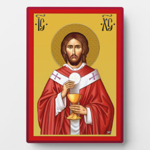 Jezus Christus zoon van God Fotoplaat